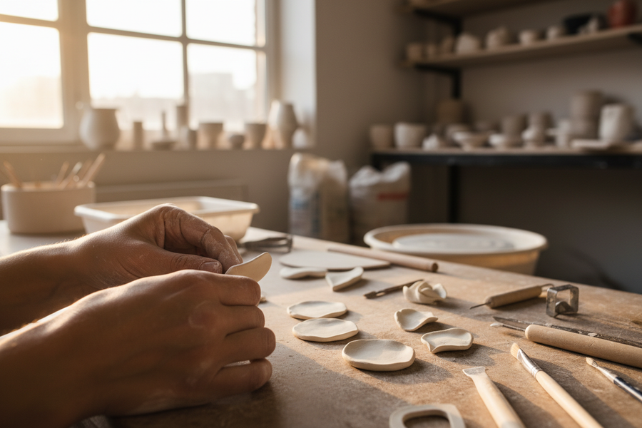 Creando joyería de porcelana divertida en 8 sencillos pasos