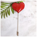 Alfiler Corazón plata