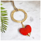 Colgante corazón oro