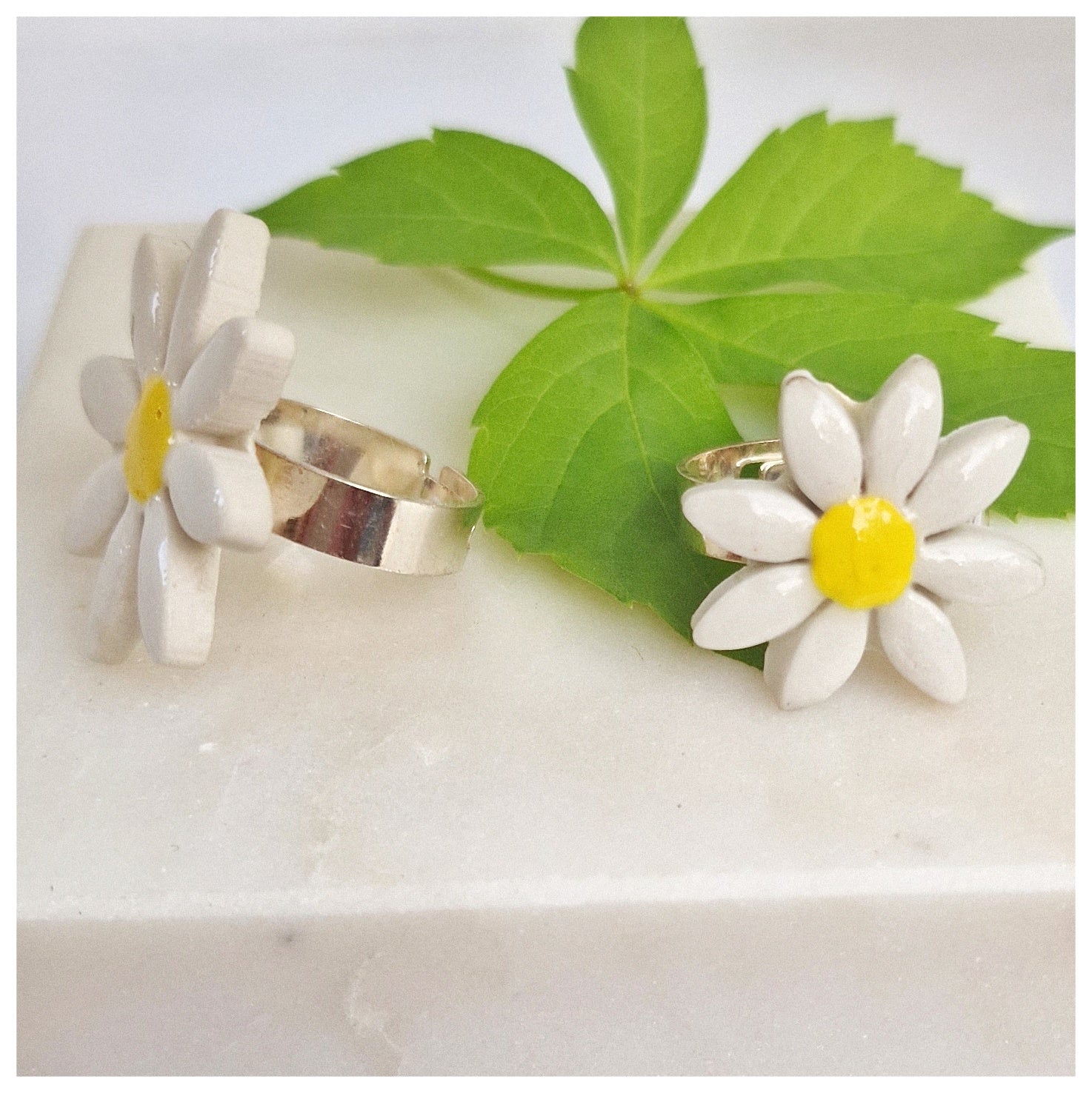 Anillos margaritas