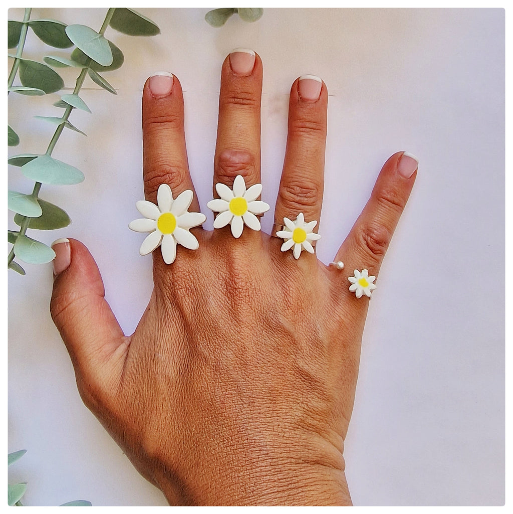 Anillos margaritas