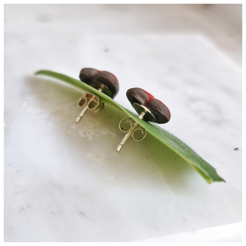 Pendiente corazón plata