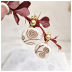 Pendientes Klimt