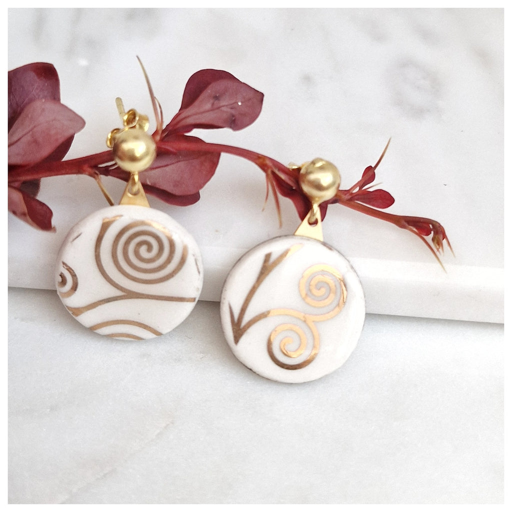 Pendientes Klimt