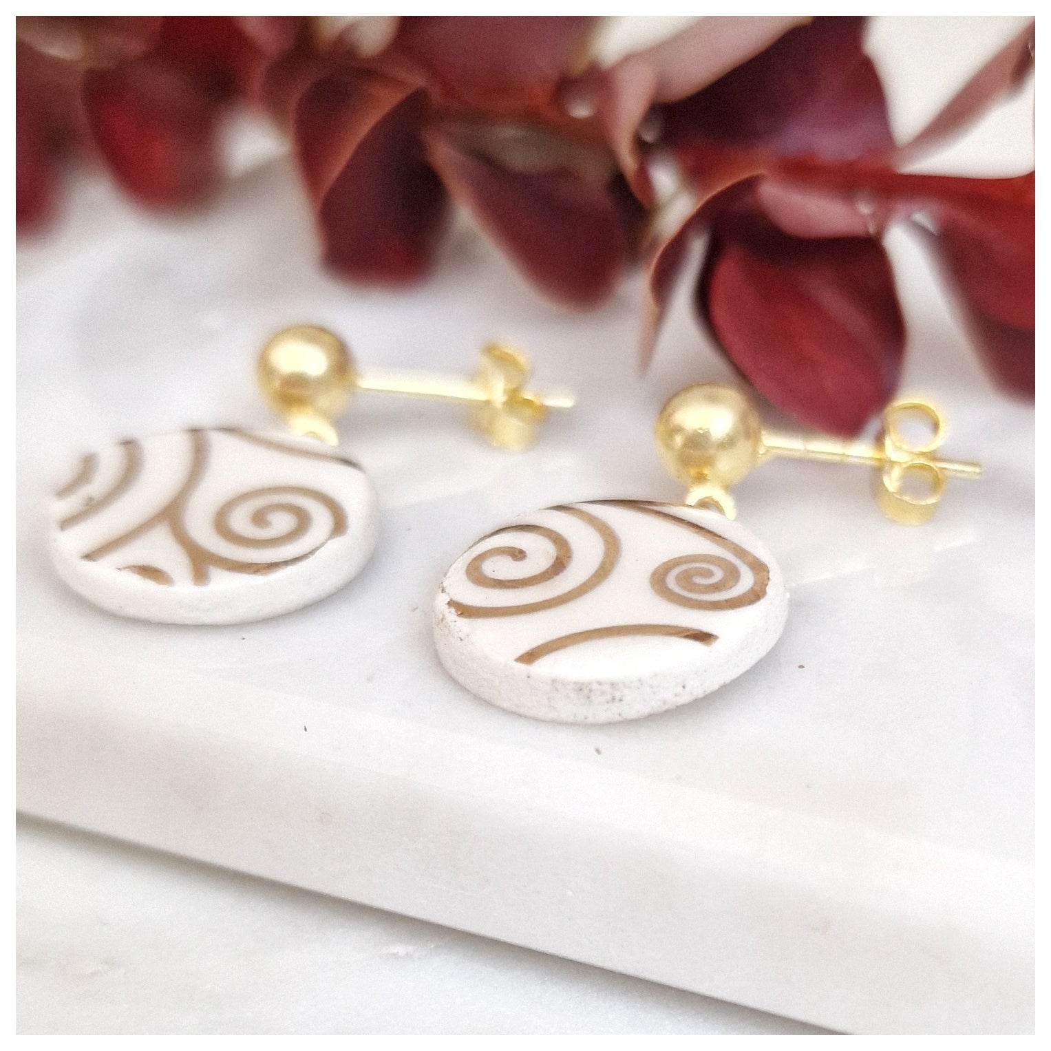 Pendientes Klimt