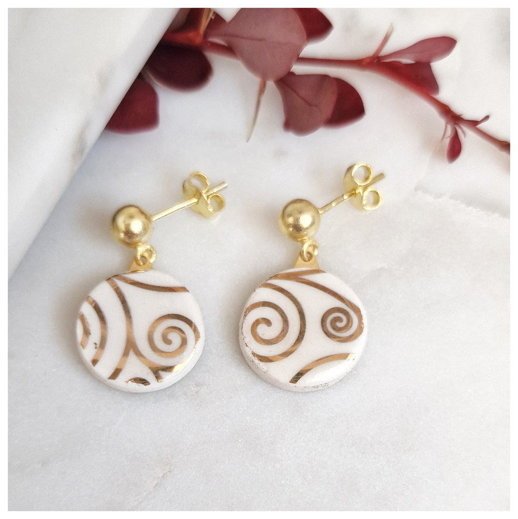 Pendientes Klimt