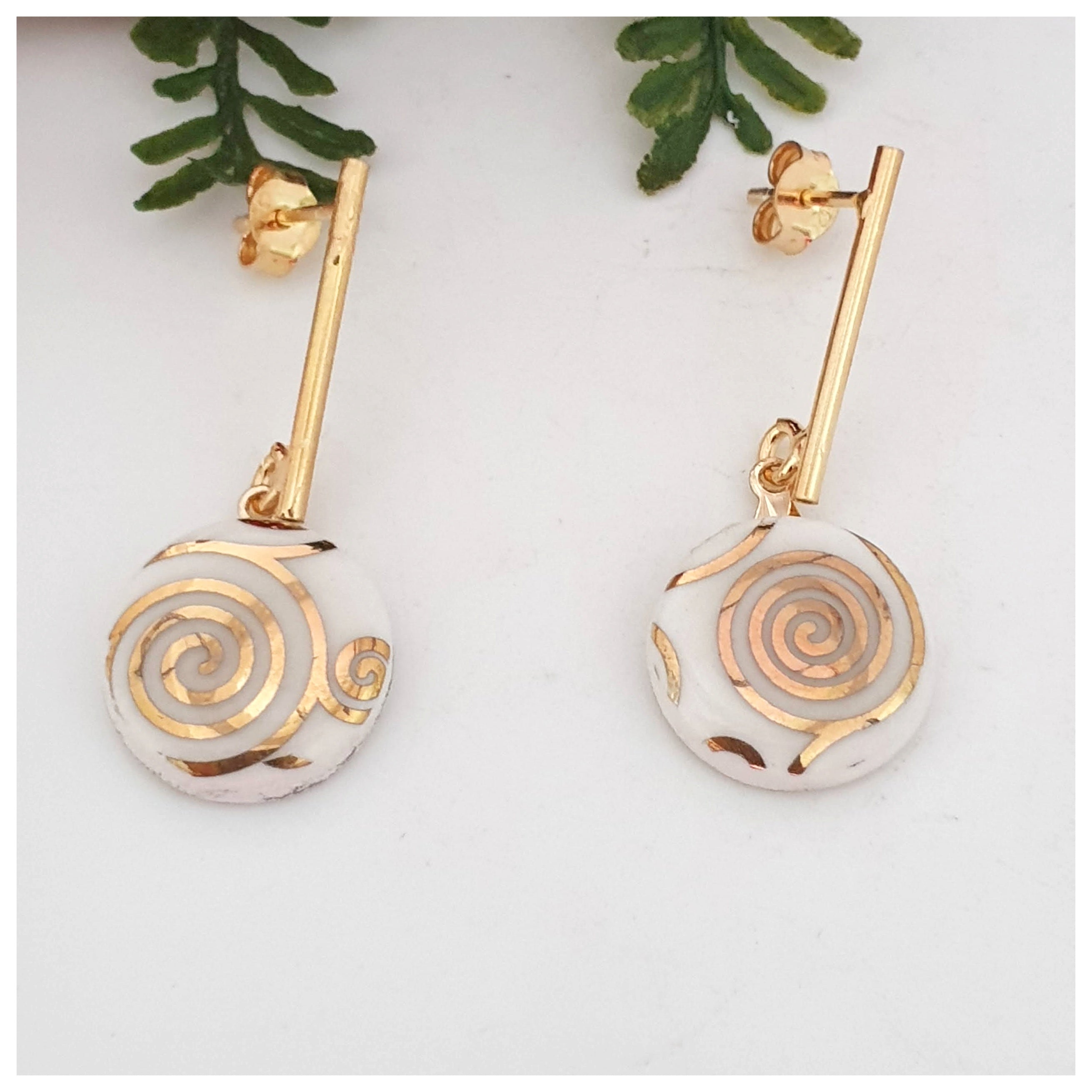 Pendientes Klimt
