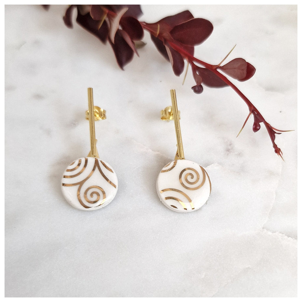 Pendientes Klimt