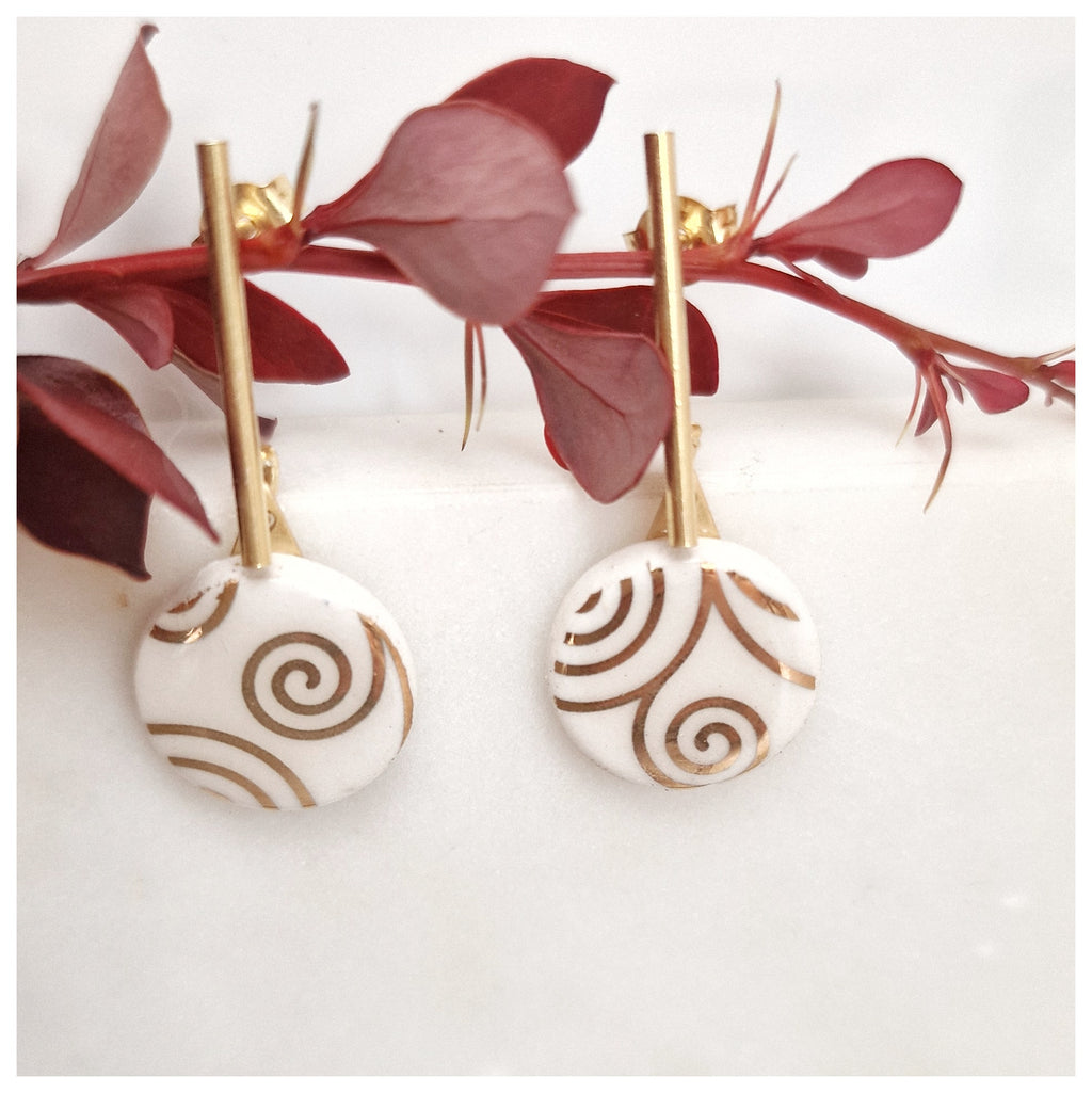 Pendientes Klimt