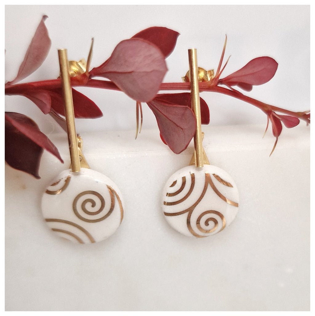 Pendientes Klimt