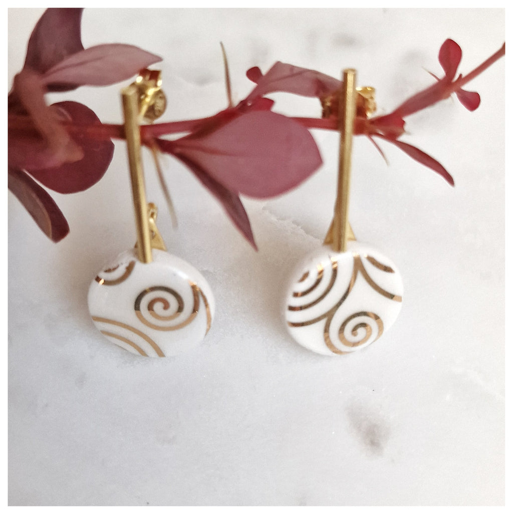 Pendientes Klimt