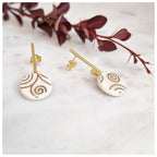 Pendientes Klimt