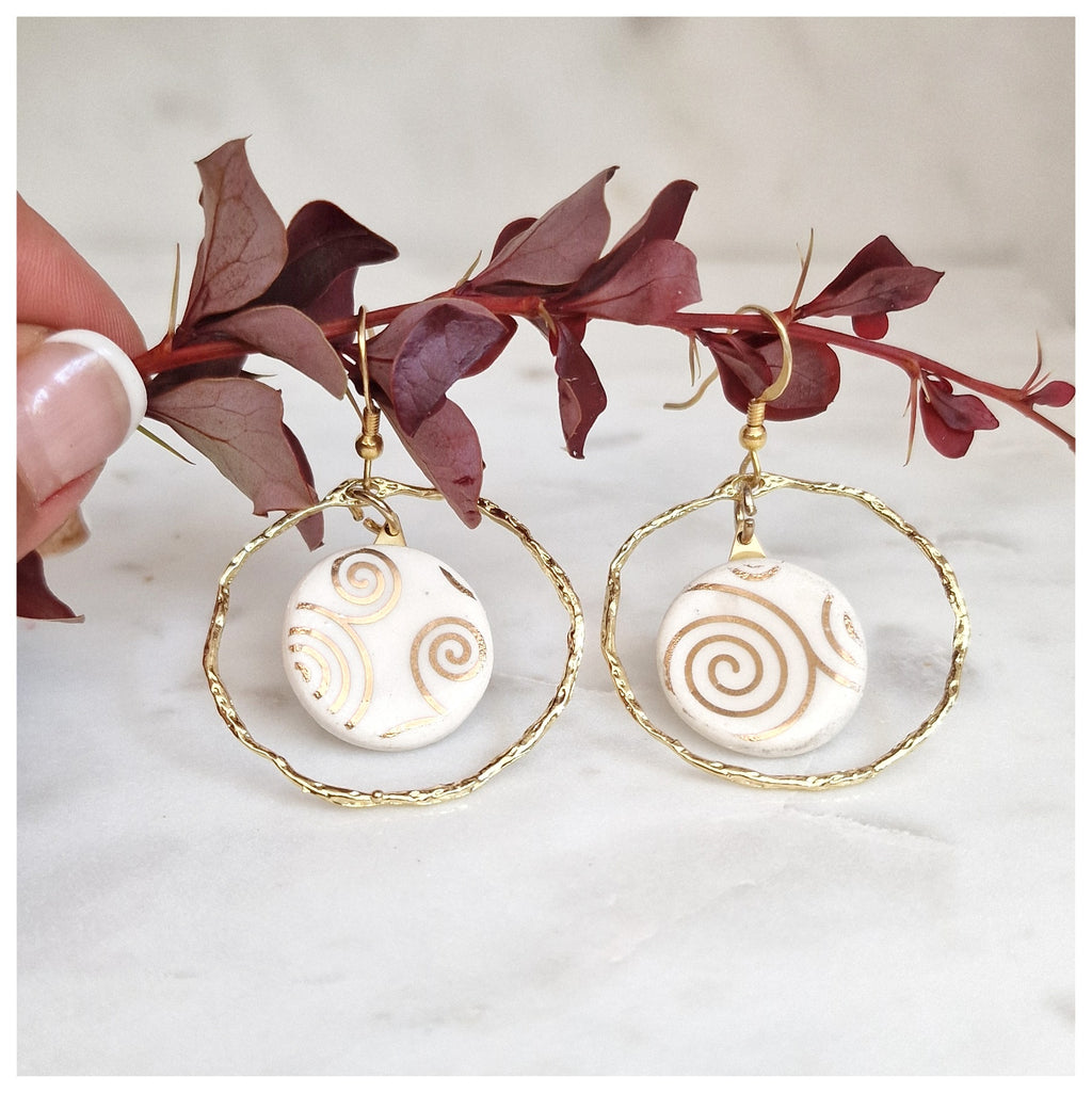 Pendientes Klimt
