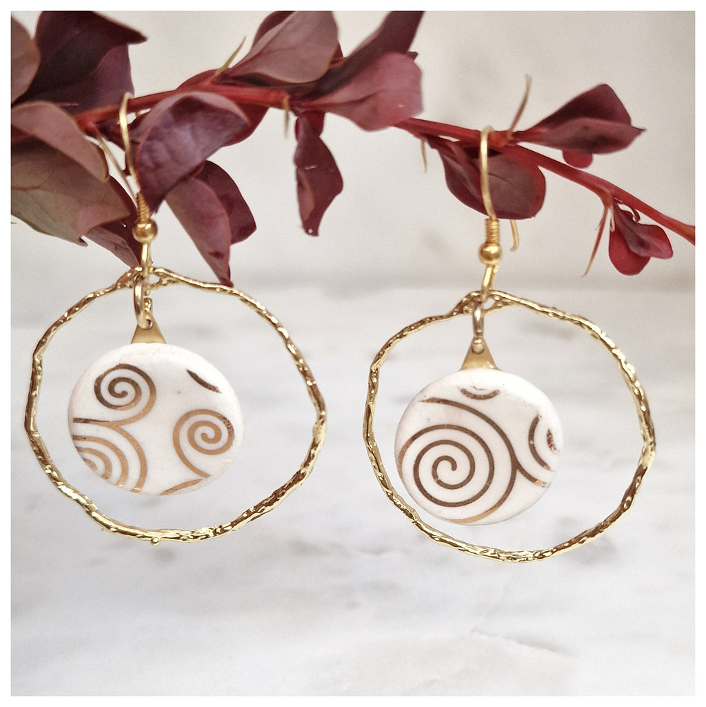 Pendientes Klimt