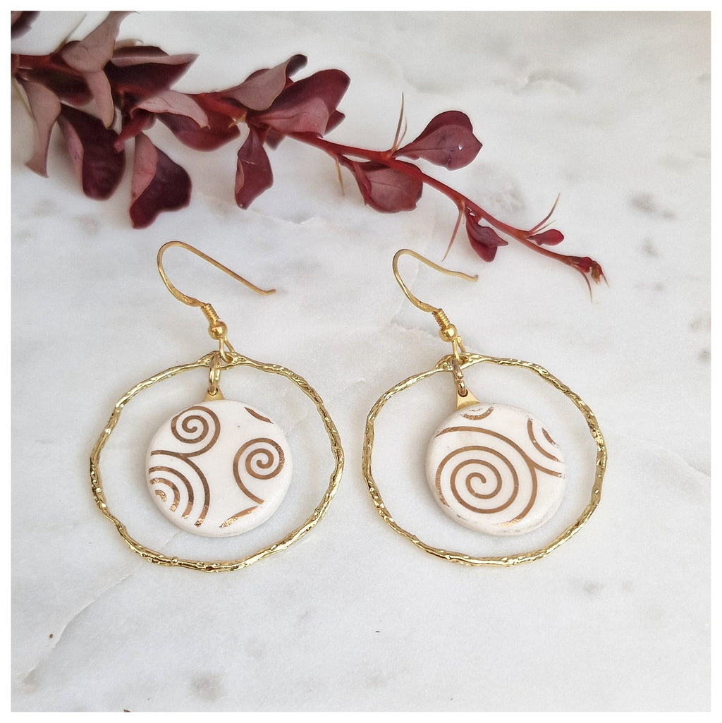 Pendientes Klimt
