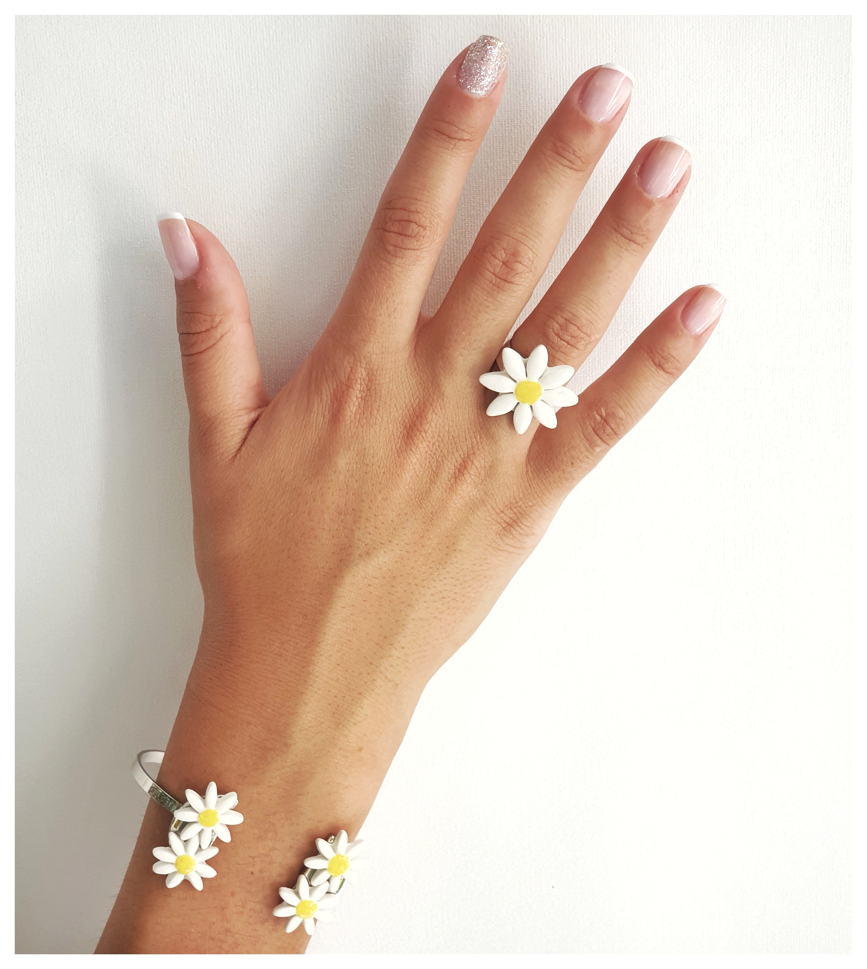 Pulsera margarita grande